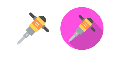 Drilling Machine Vector Icon