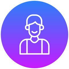 Person Swimming Vector Icon