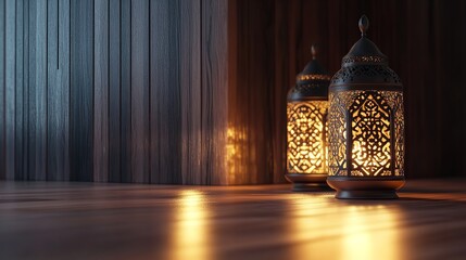 Elegant Arabic Calligraphy and Decorative Patterns for Eid al-Adha Greetings