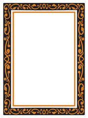 Wedding Certificate Frame Vector