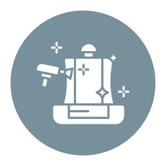 Car Seat Cleaning Icon