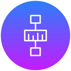 Data Modelling Vector Icon