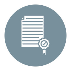 Certificate Icon