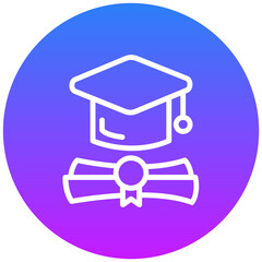 Graduates Vector Icon