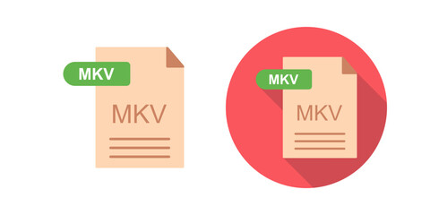 MKV Vector Icon