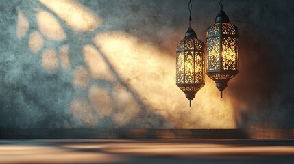 Elegant Arabic Calligraphy and Decorative Patterns for Eid al-Adha Greetings