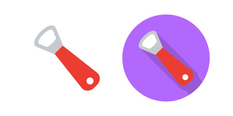 Bottle Opener Vector Icon