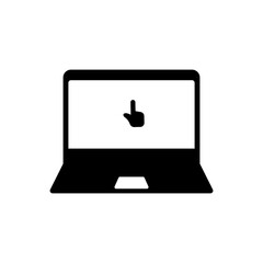 Touch screen icon. vector sign symbol.