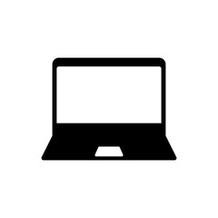 laptop icon. vector SVG