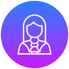 Judge Female Icon