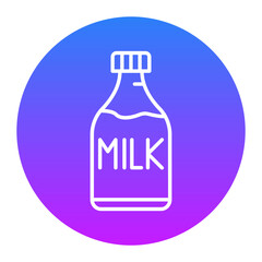 Milk Bottle Icon