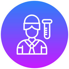 Obraz premium Scientist Icon
