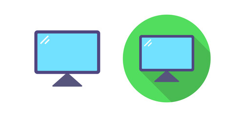 Computer Vector Icon