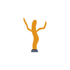 Inflatable tube men. Funny mascot with blowing wind for promotion and attraction