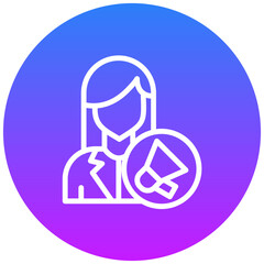 Obraz premium Marketing Specialist Icon