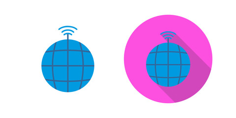 Global Signals Vector Icon
