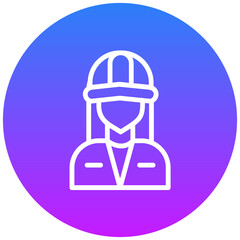 Humanitarian Worker Icon