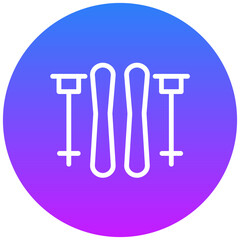 Skis Icon