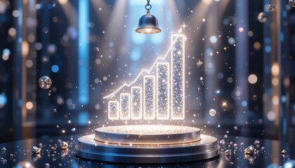 Accelerating Business Growth with Digital Transformation Growth Charts Innovative Marketing Finance Data Analytics AI Automation and Emerging Technology Trends