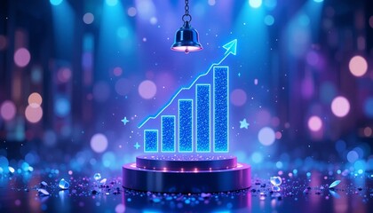 Accelerating Business Growth with Digital Transformation Growth Charts Innovative Marketing Finance Data Analytics AI Automation and Emerging Technology Trends