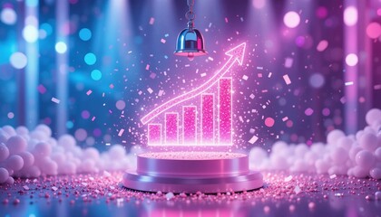 Accelerating Business Growth with Digital Transformation Growth Charts Innovative Marketing Finance Data Analytics AI Automation and Emerging Technology Trends