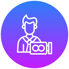 Camera Operator Icon