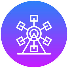 Ferris Wheel Icon