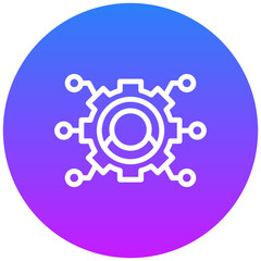 Network Optimization Icon