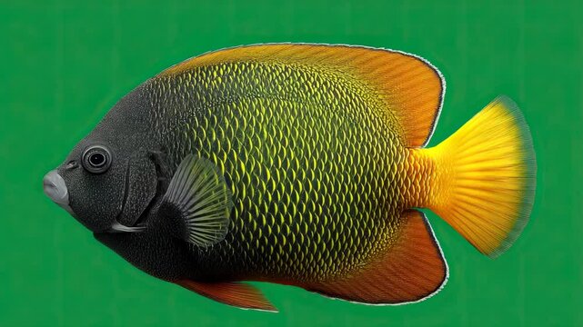 tropical fish green background, aquarium species cutout, colorful tropical fish cutout, colorful tropical fish isolated, colorful tropical fish green, tropical fish, marine cutout, aquarium animal