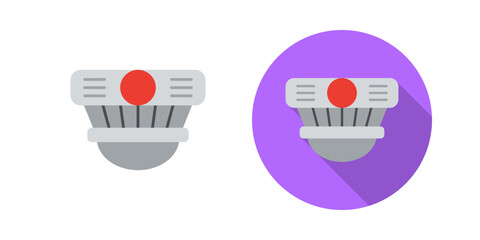 Smoke Detector Vector Icon