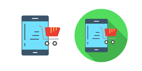 Online Shop Vector Icon