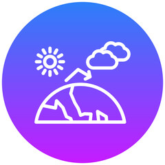 Greenhouse Gas Icon