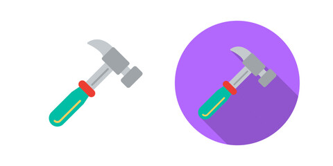 Hammer Vector Icon