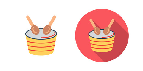 Drum Vector Icon