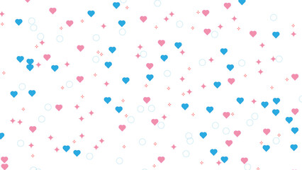 Doodles of Joy and Love Background Design