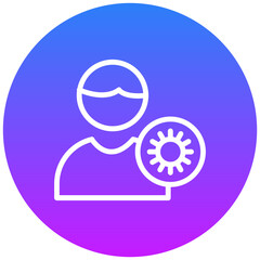 Infected Person Icon