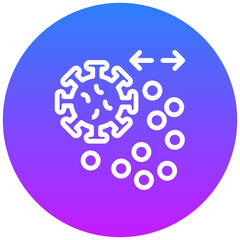 Disease Transmission Icon