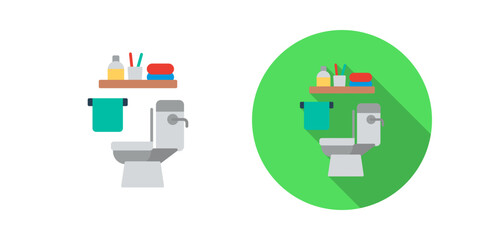 Toilet Vector Icon