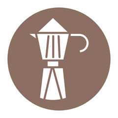 Italian Coffee Pot Icon