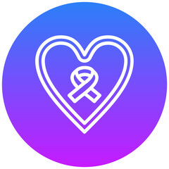 Pink Ribbon Icon