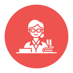 Librarian Icon