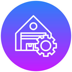 Warehouse Management Icon