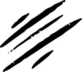 Scribble Line PNG Sticker - Hand Drawn Doodle with Transparent Background