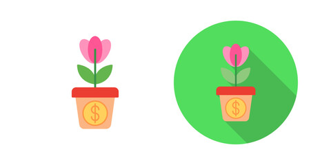 Growth Vector Icon