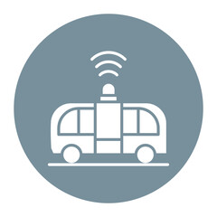 Driverless Car Icon