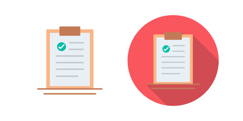 Clipboard Vector Icon