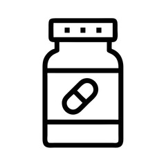 medicine bottle vector