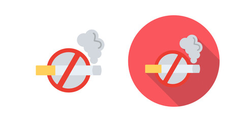 No Tobacco Vector Icon