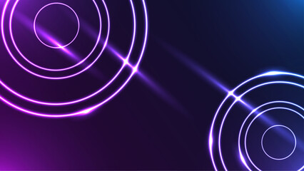 Cool Geometric Background Neon Laser Light