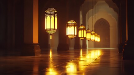 Elegant Arabic Calligraphy and Decorative Patterns for Eid al-Adha Greetings